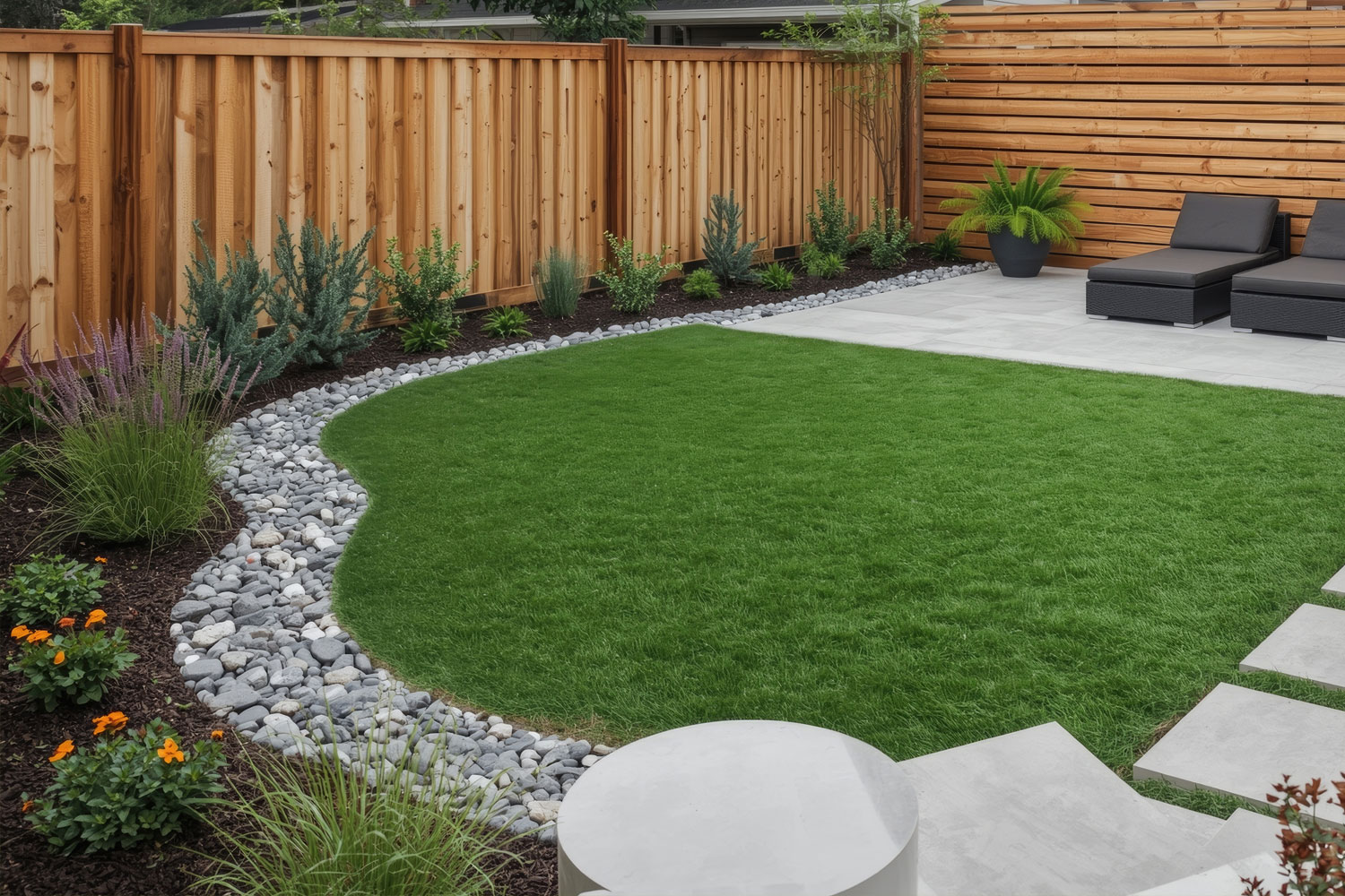 Planting and borders by OuterSpace Maintenance