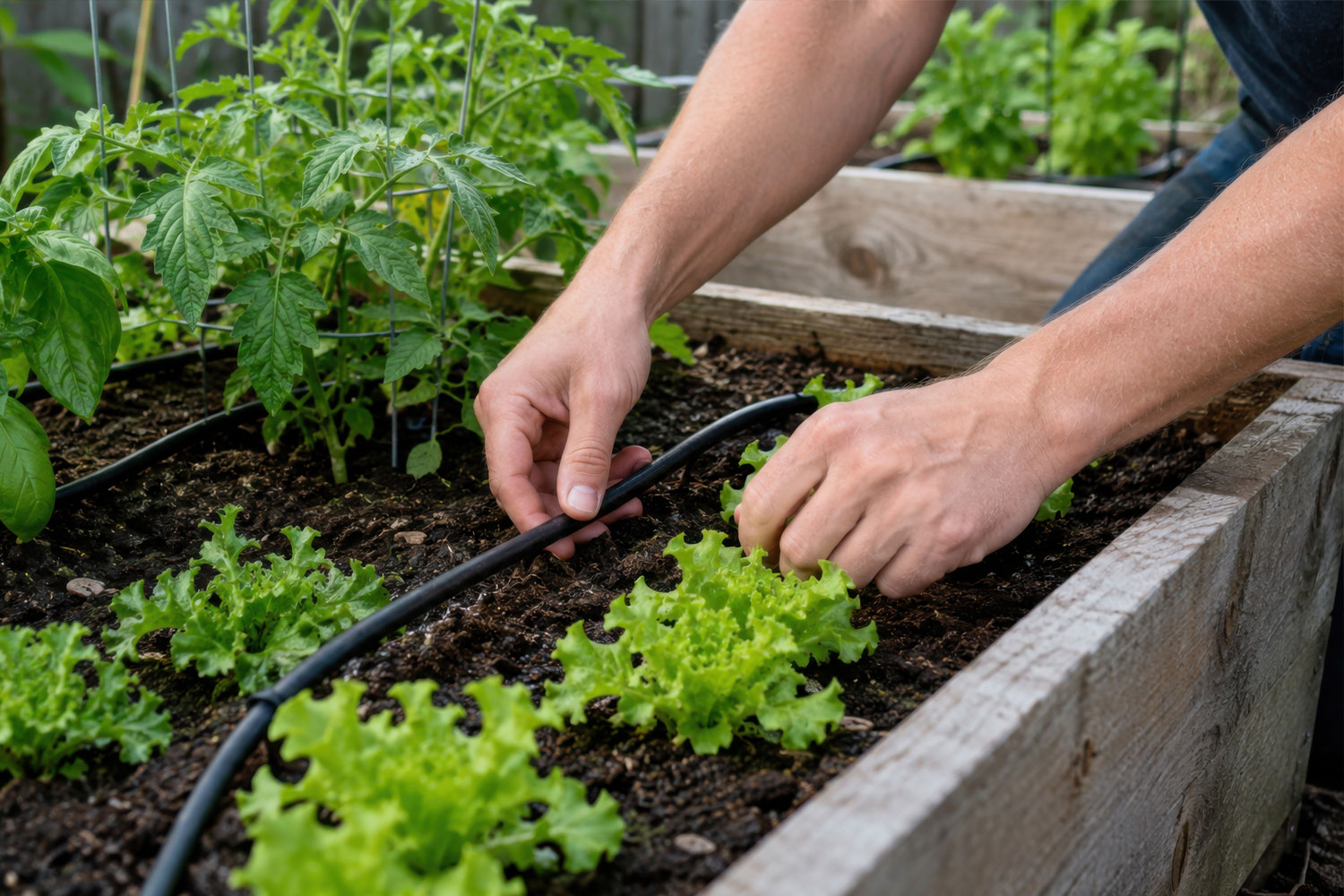 Water features and irrigation installation by OuterSpace Maintenance